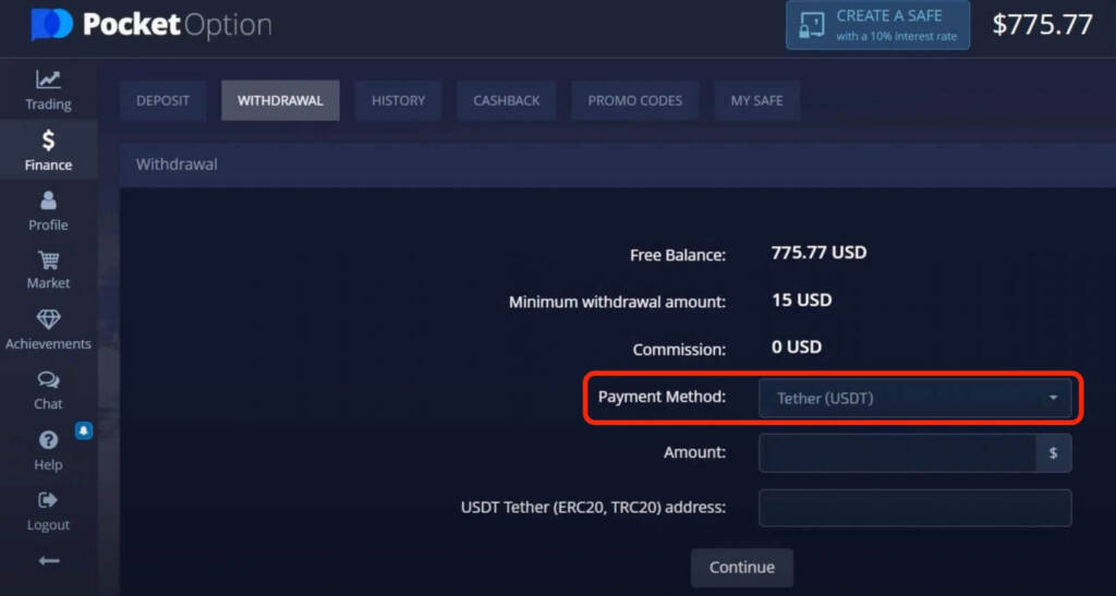 How to withdraw from pocket option 1711695613 7